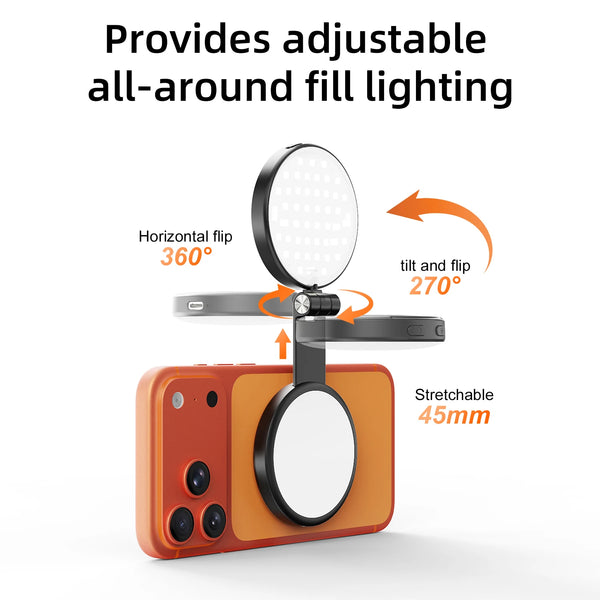 MagnaGlow Magnetic Selfie Ring Light